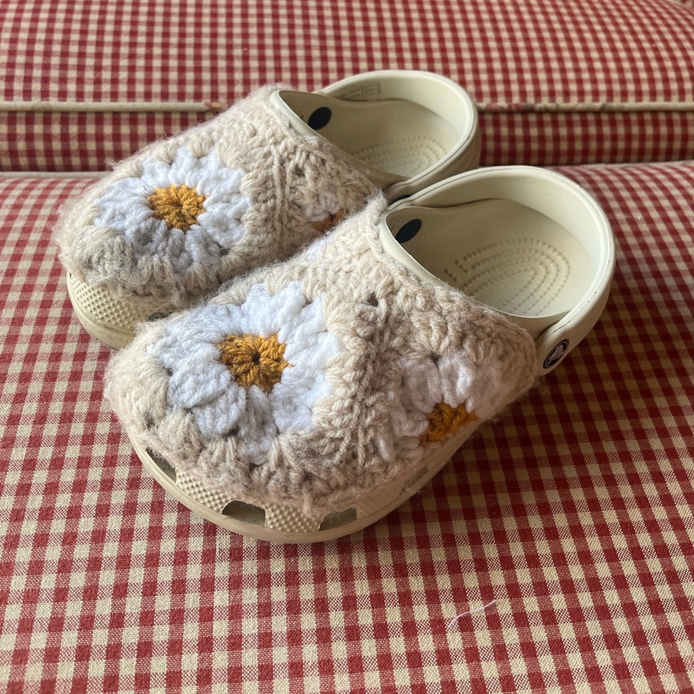 Cottagecore Patchwork Granny Square Flower Croche… - image 1